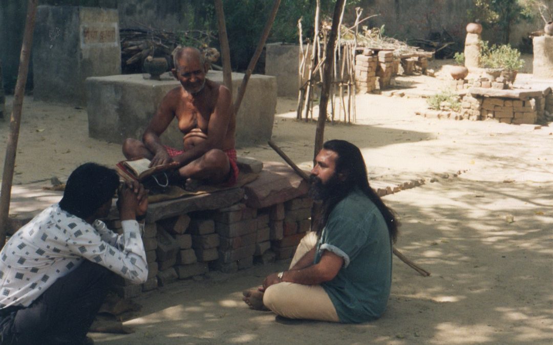 With H.H. Krishna Das Babaji