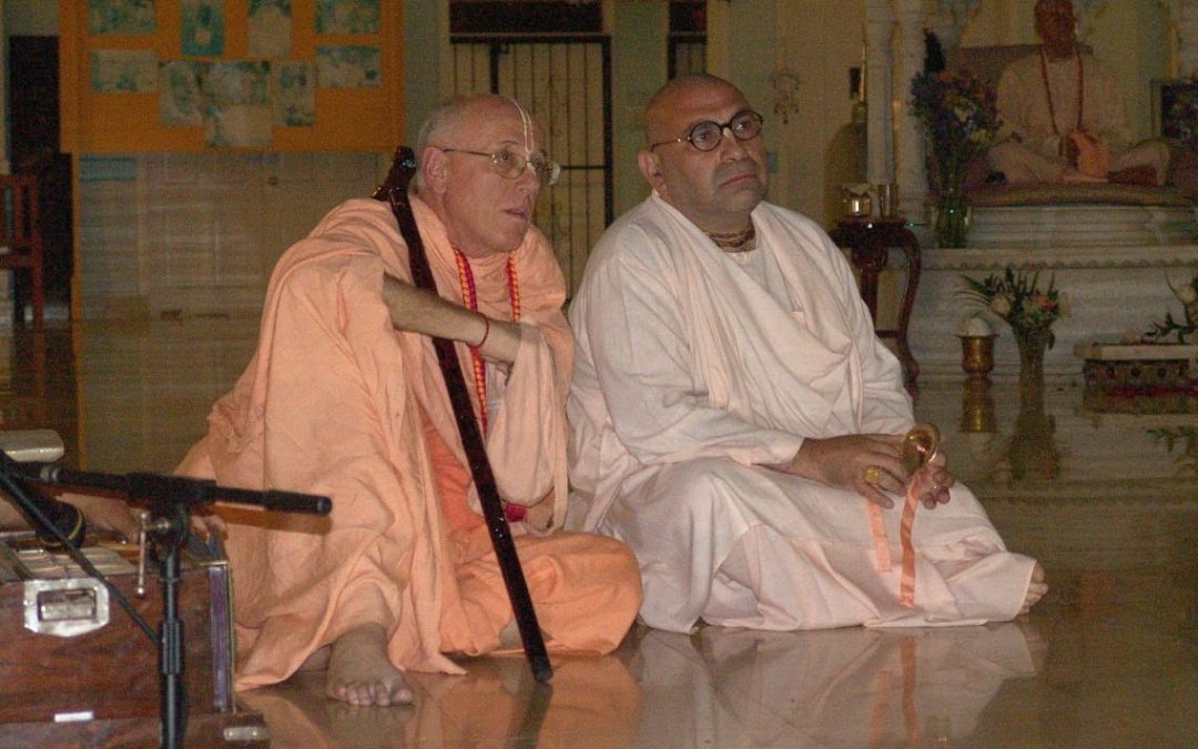 With H.H. Bhakti-suddha Siddhanti Swami