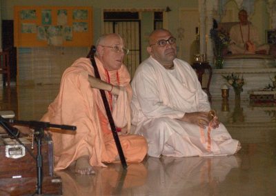With H.H. Bhakti-suddha Siddhanti Swami