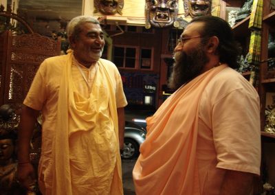With H.H. Sadhu Maharaj