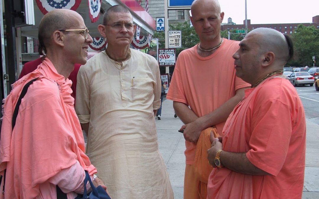 With H.H. Jayadwaita Swami