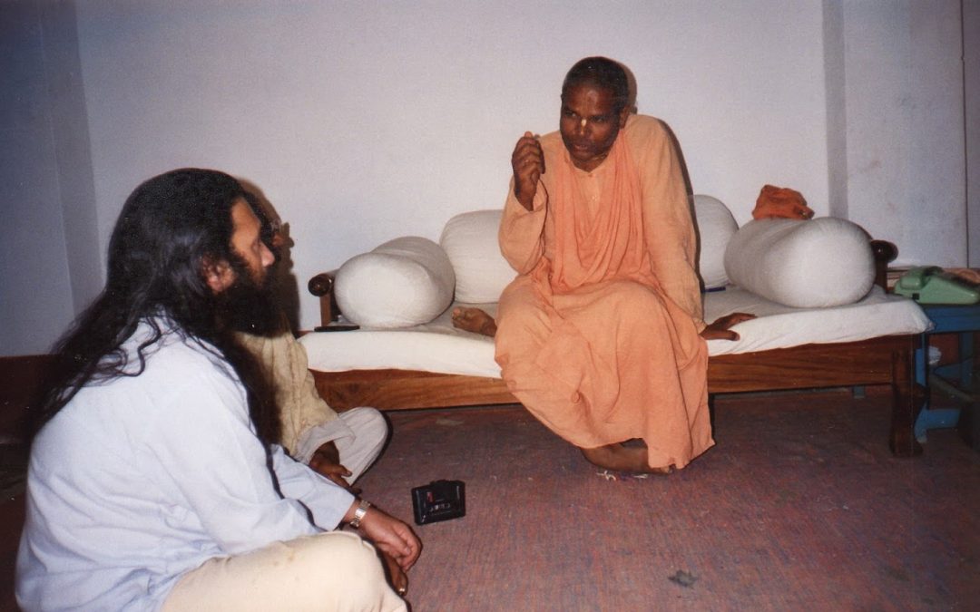 With H.H. Krishna Balaram Swami