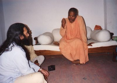With H.H. Krishna Balaram Swami