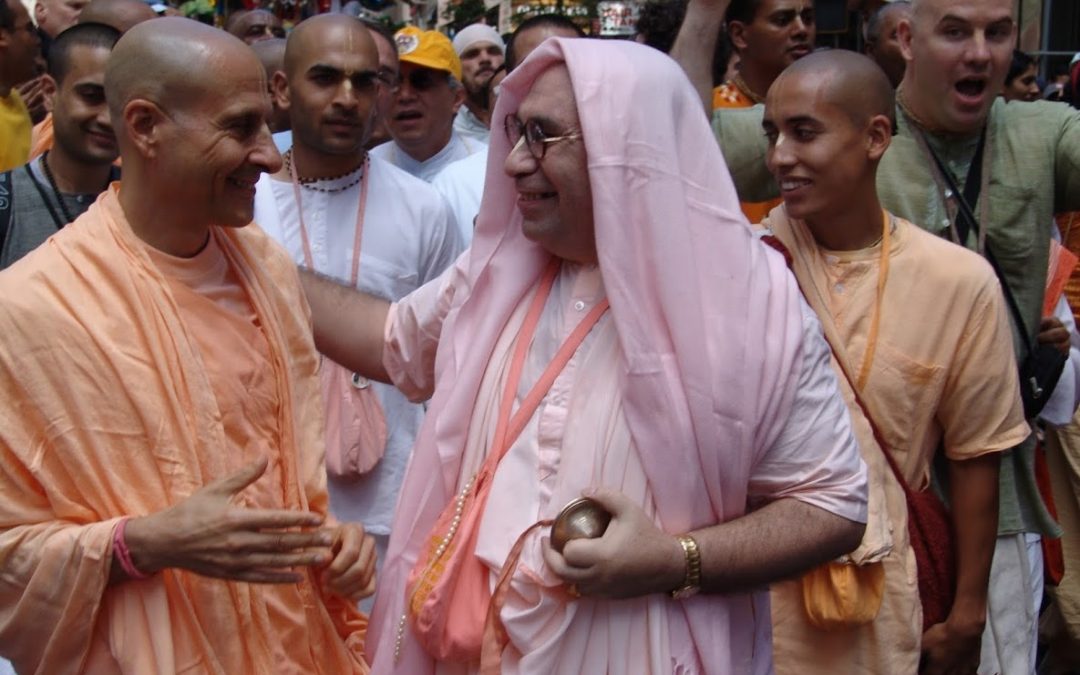 With H.H. Radhanatha Swami