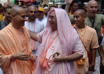 With H.H. Radhanatha Swami