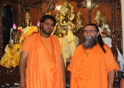 With H.H. Swami Bhakti Amrit Lila