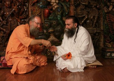 Prabhuji con S.S. Swami Mangalananda