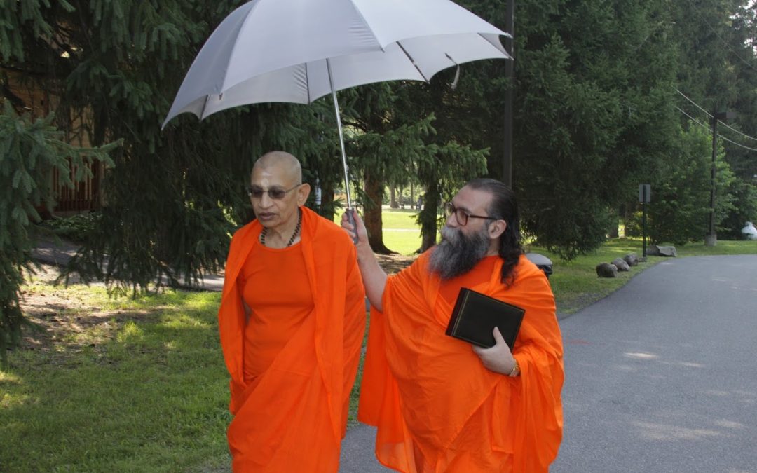 With H.H. Swami Viditatmananda – Arsha Vidya- 8
