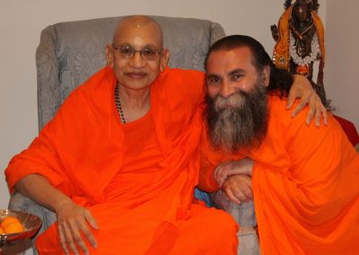 With H.H. Swami Viditatmananda – Arsha Vidya- 12