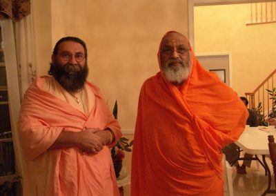 With H.H. Swami Dayananda