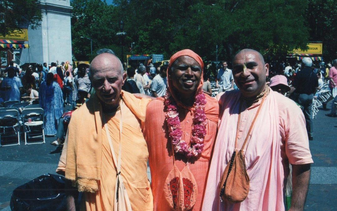 With H.H. Lokanatha Swami