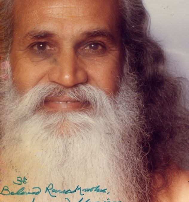 With H.H. Swami Satchidananda