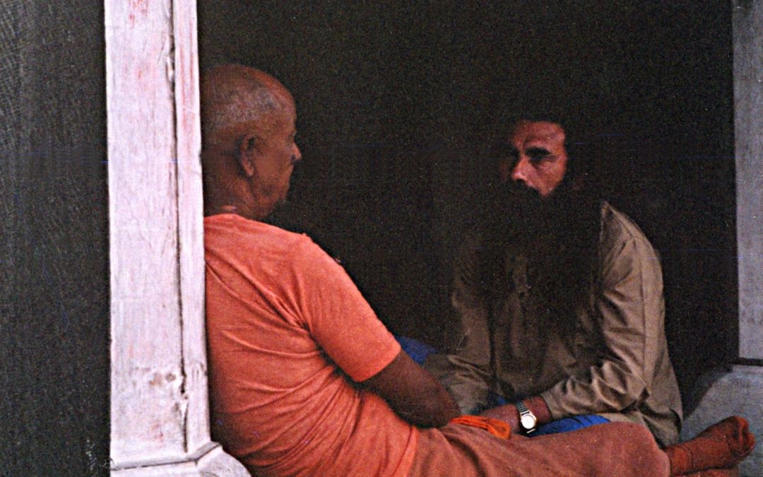 With H.H. Swami Vinodananda