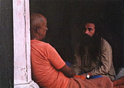 With H.H. Swami Vinodananda
