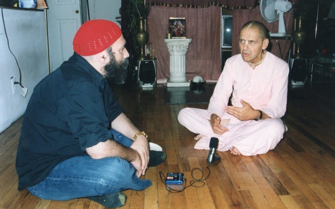 With H.H. Kapindra Swami