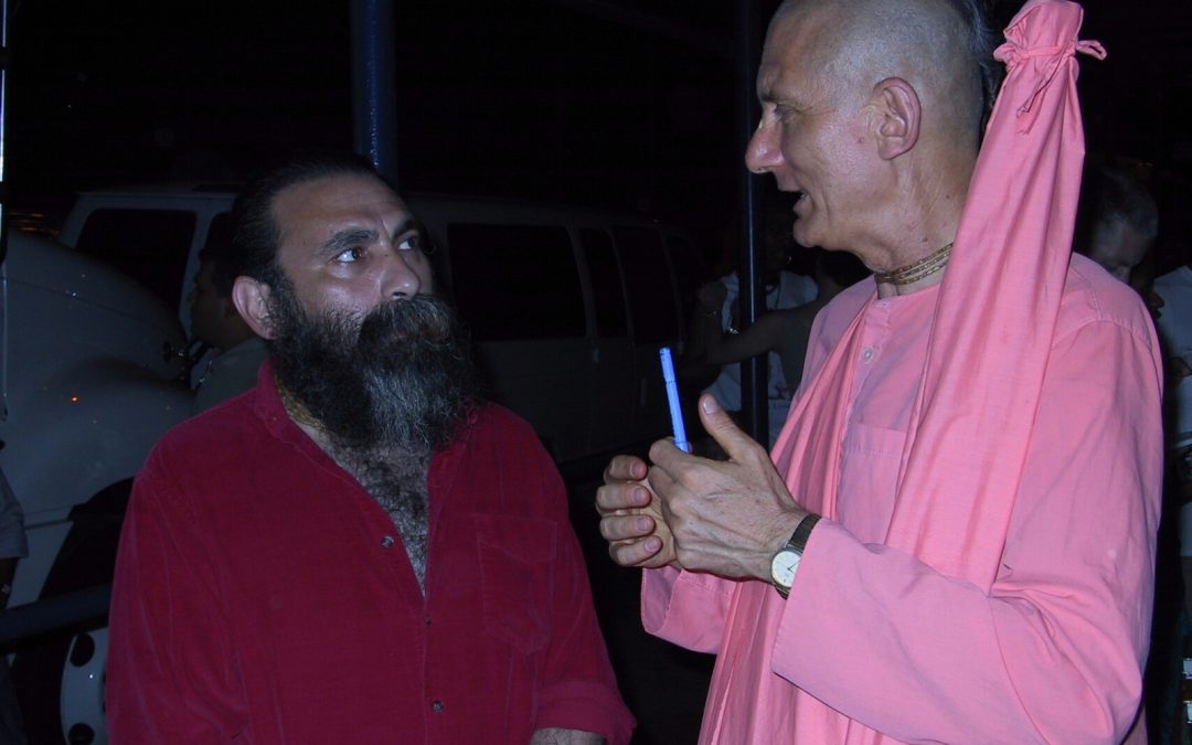 With H.H. Danavir Swami