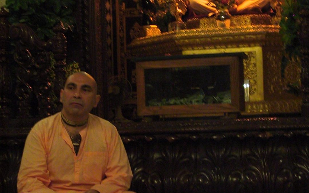Young Hindu devotee